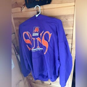 Phoenix Suns Purple Retro Vintage Sweatshirt